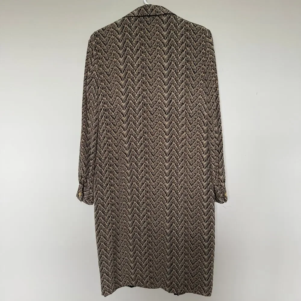 Vintage Anne Crimmins forUMI Collection 100% Silk Dress Quiet Luxury Old Money - Picture 7 of 7